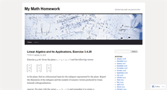 Desktop Screenshot of math.hecker.org